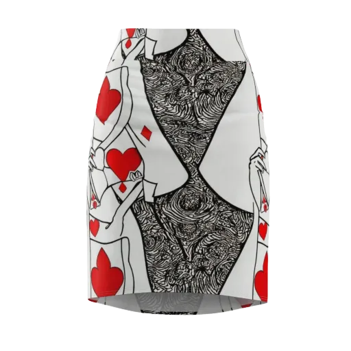 Heartbreak Hourglass on a Pencil Skirt