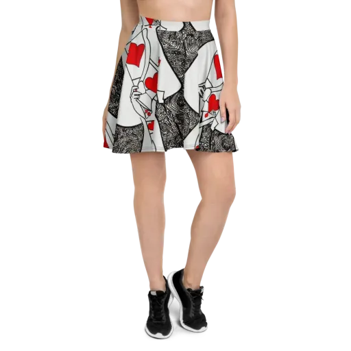 Heartbreak Hourglass on a Skater Skirt
