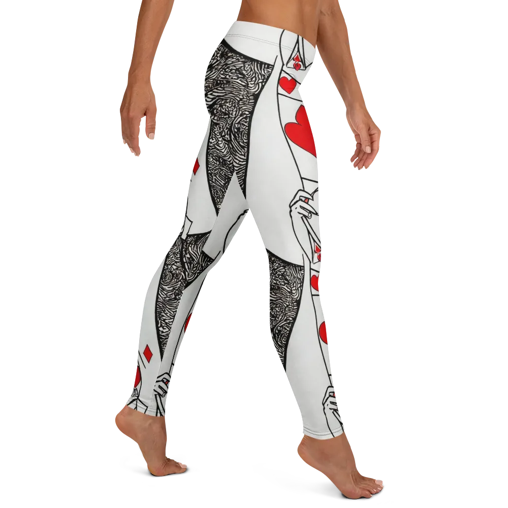 Heartbreak Hourglass on Leggings — Right