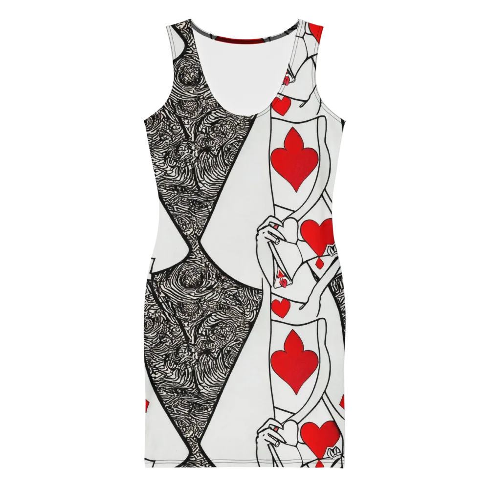 Heartbreak Hourglass on Bodycon Dress — Front