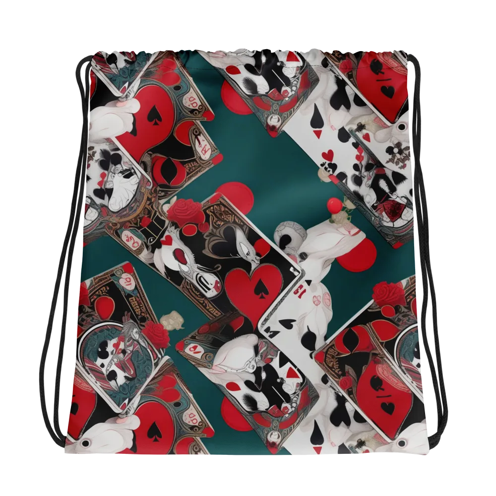 Wonderland Wager on Drawstring Bag — Photo