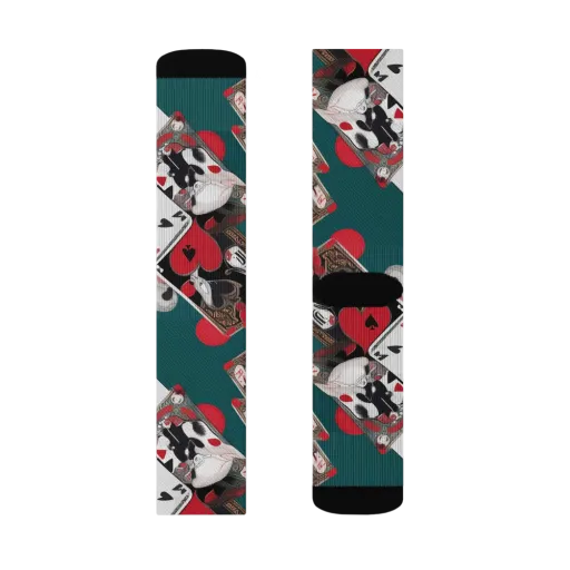 Wonderland Wager on a Socks