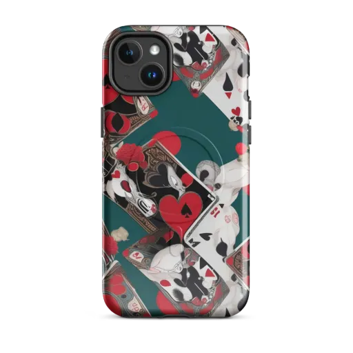 Wonderland Wager on a MagSafe Tough Case for iPhone®