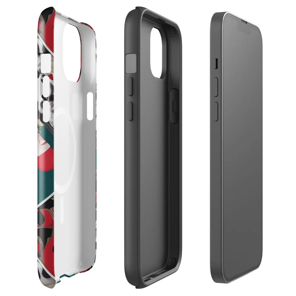 Wonderland Wager on MagSafe Tough Case for iPhone® — Front