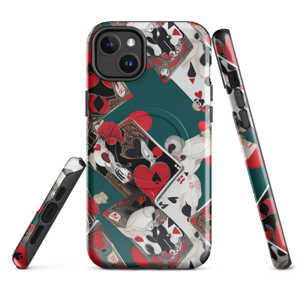 Wonderland Wager on MagSafe Tough Case for iPhone® — Front