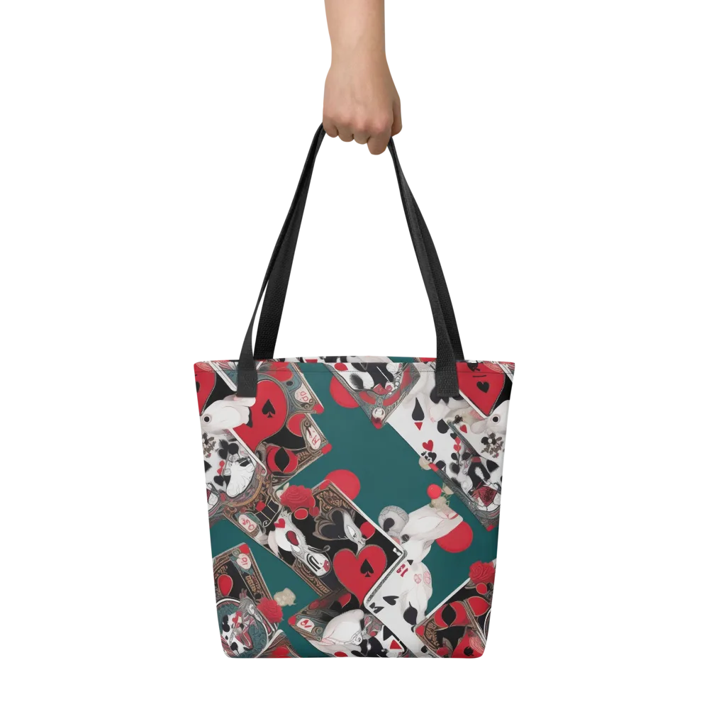 Wonderland Wager on Tote Bag — Front