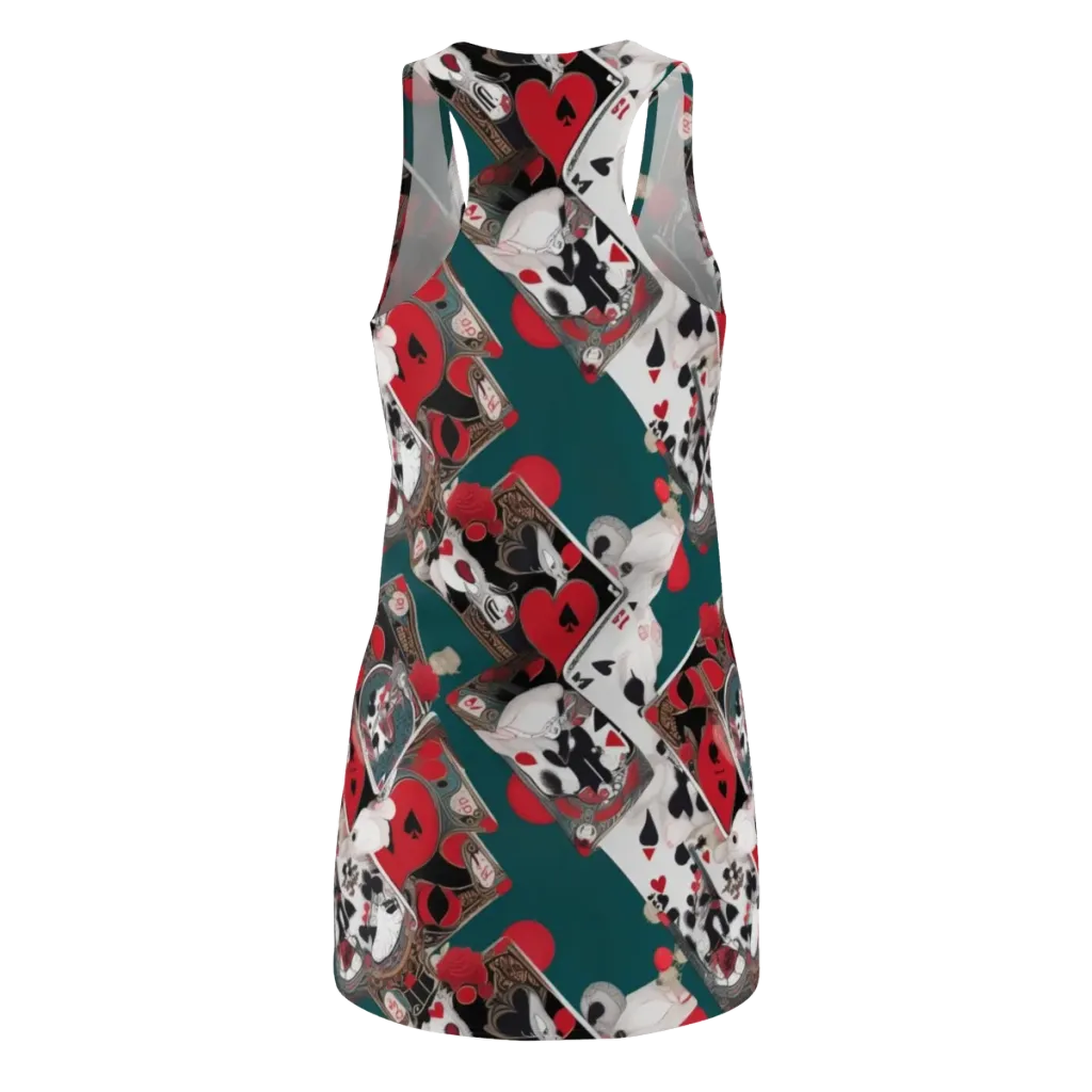 Wonderland Wager on Racerback Dress — Back
