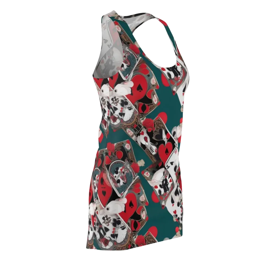 Wonderland Wager on Racerback Dress — Front Side