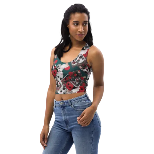 Wonderland Wager on a Crop Top