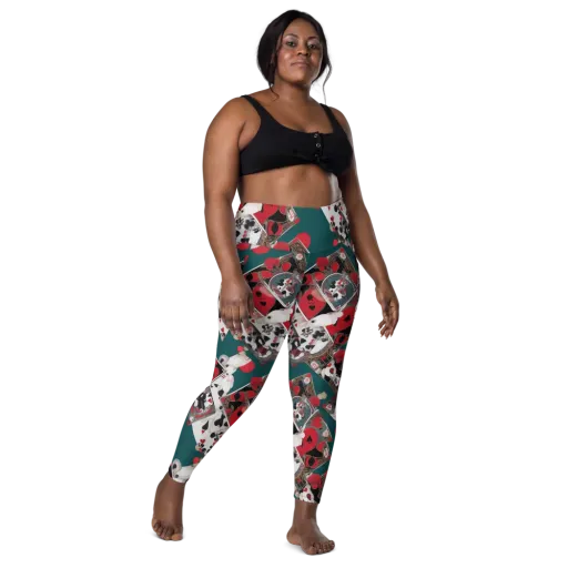 Wonderland Wager on a Leggings with Pockets