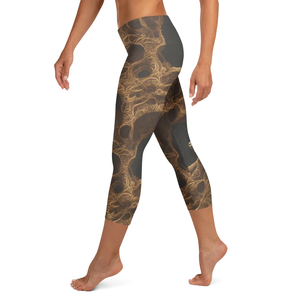 Kunkle's Knot on Capri Leggings — Left