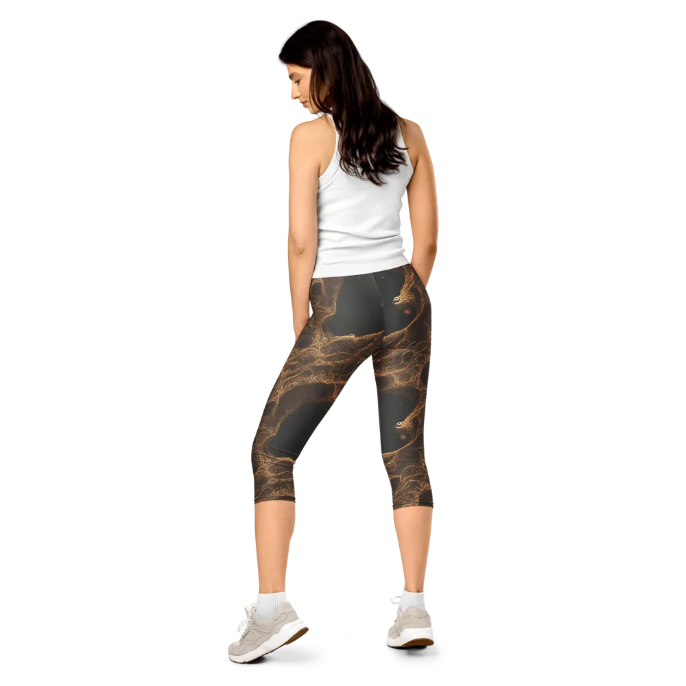 Kunkle's Knot on Capri Leggings — Back