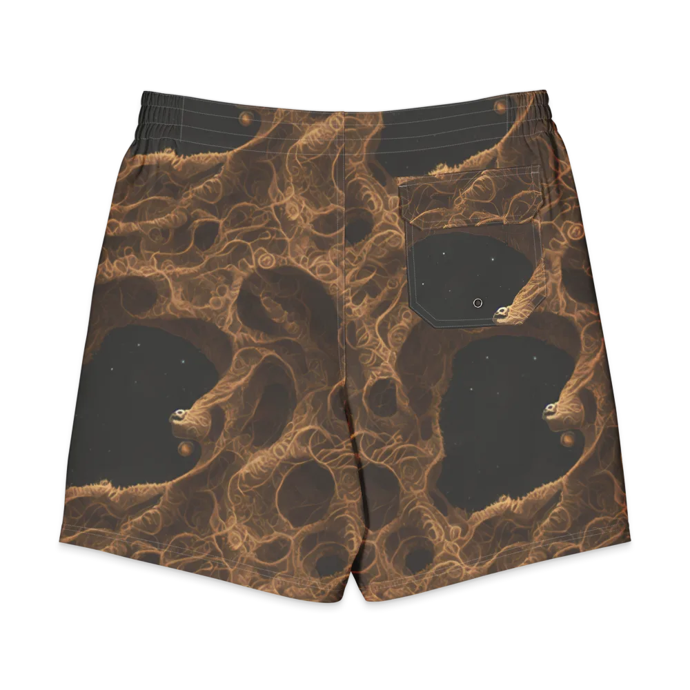 Kunkle's Knot on Men's Board Shorts — Back