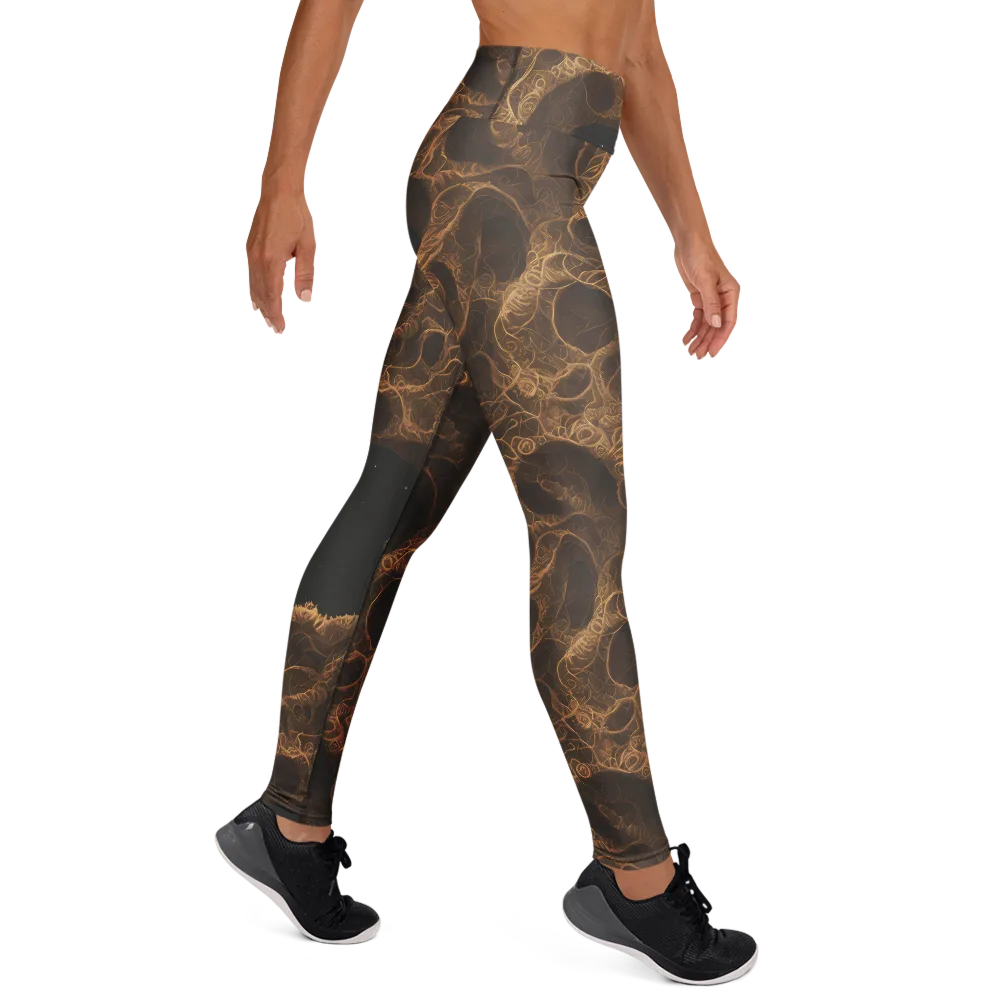 Kunkle's Knot on Yoga Leggings — Right