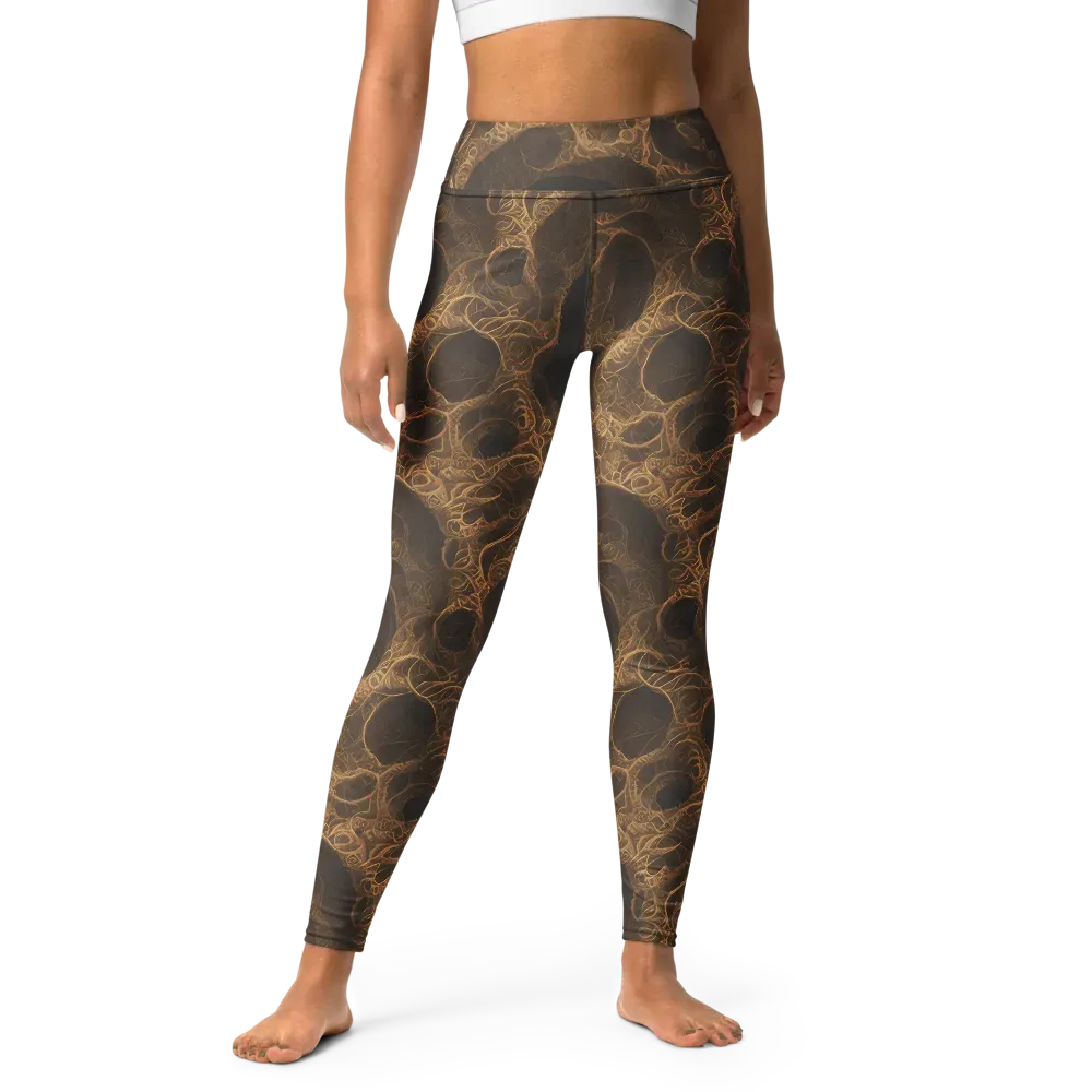 Kunkle's Knot on Yoga Leggings — Front
