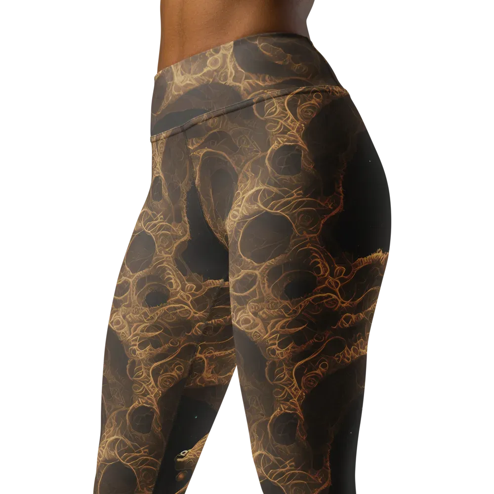 Kunkle's Knot on Yoga Leggings — Left Front