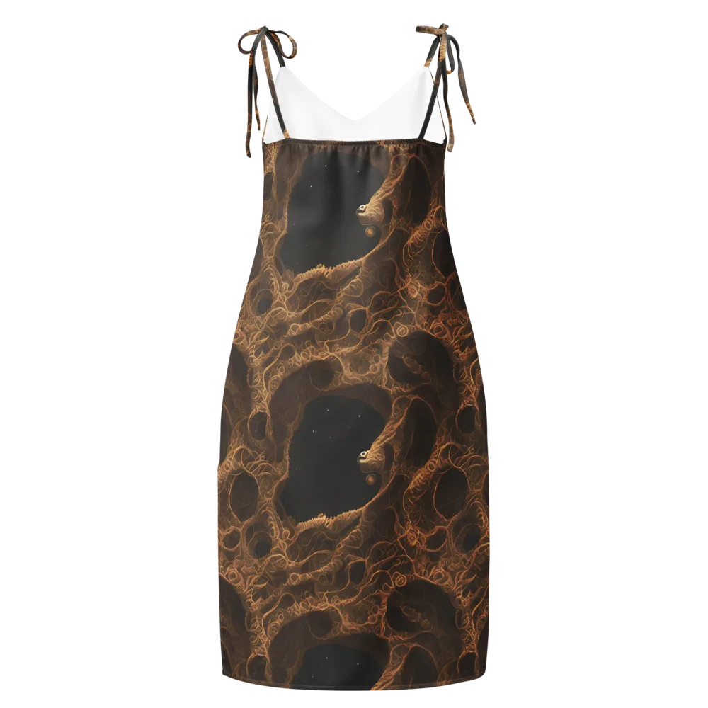 Kunkle's Knot on Slip Dress — Back