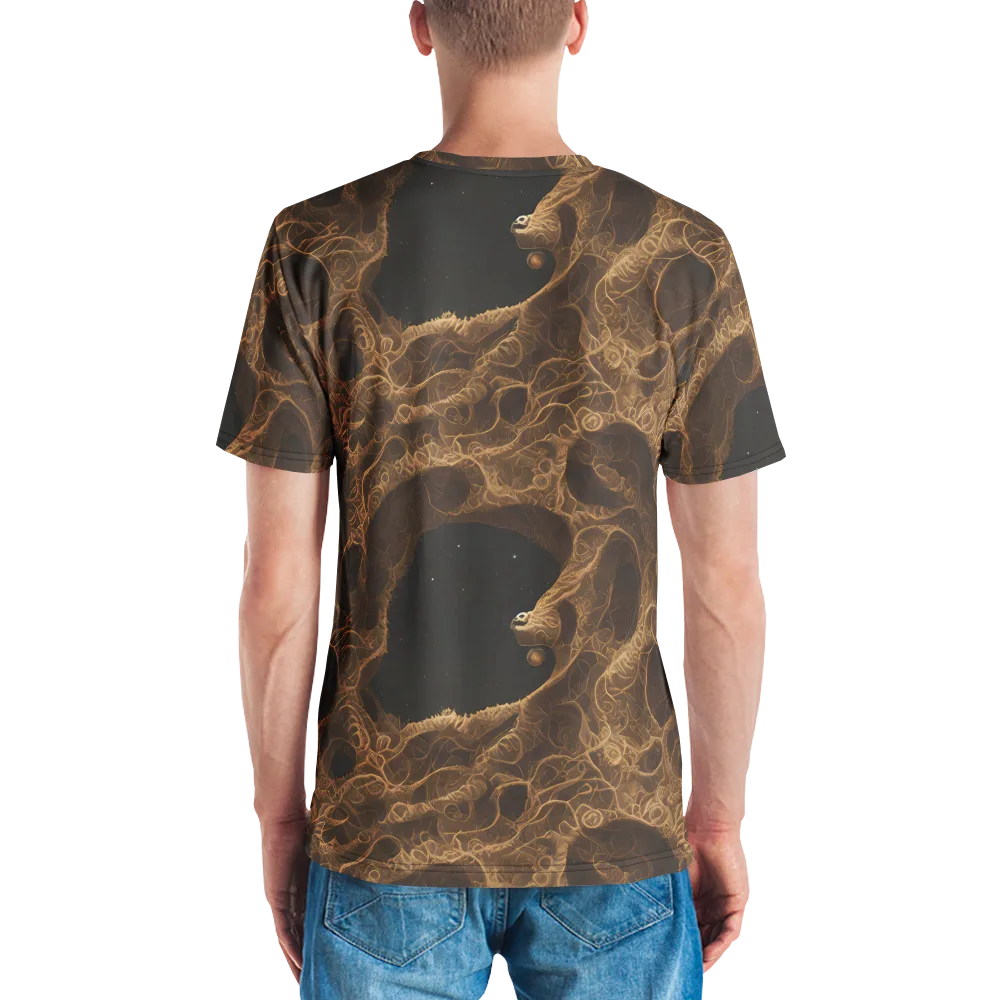 Kunkle's Knot on Men's Crew Neck T-Shirt — Back