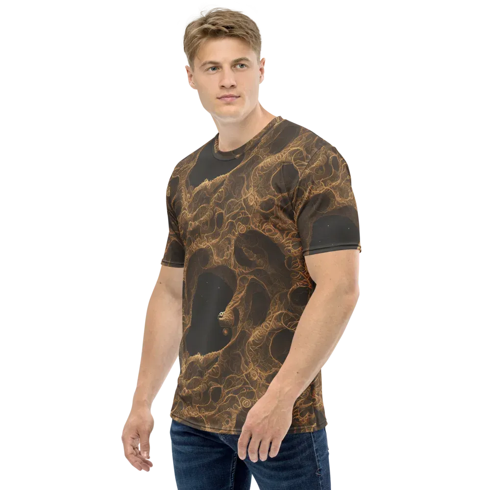 Kunkle's Knot on Men's Crew Neck T-Shirt — Left