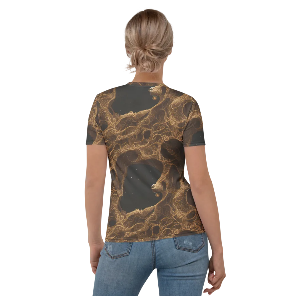 Kunkle's Knot on Women's Crew Neck T-Shirt — Back