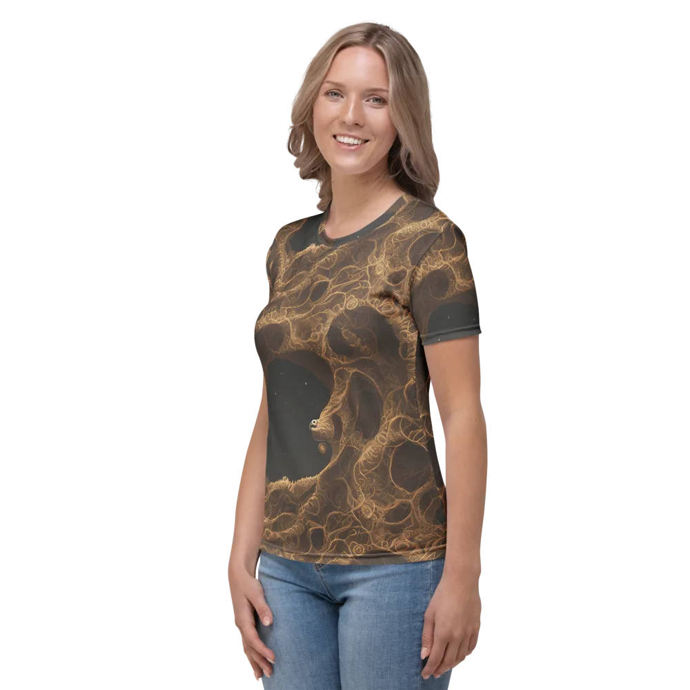 Kunkle's Knot on Women's Crew Neck T-Shirt — Left