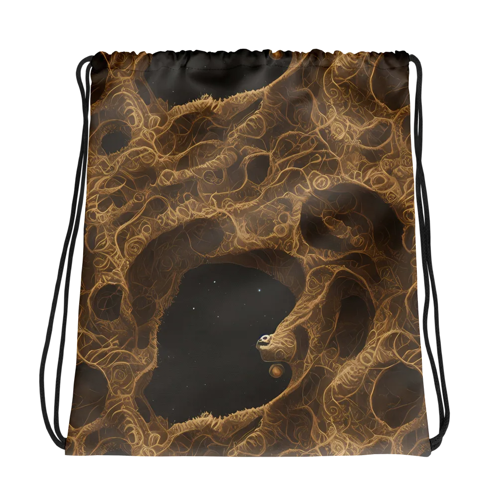 Kunkle's Knot on Drawstring Bag — Photo