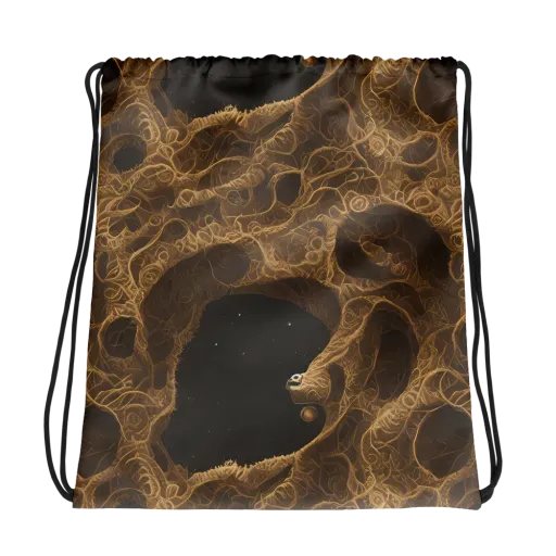 Kunkle's Knot on a Drawstring Bag