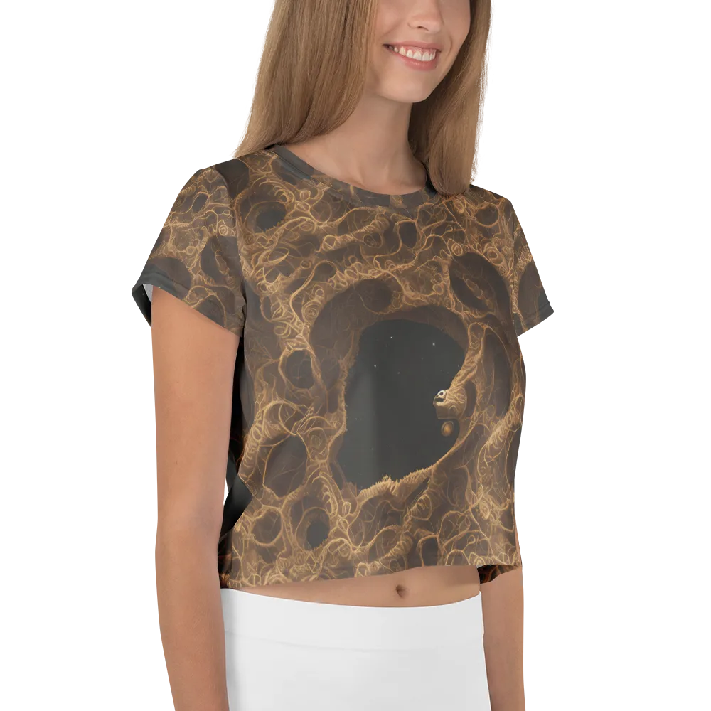 Kunkle's Knot on Crop Tee — Right