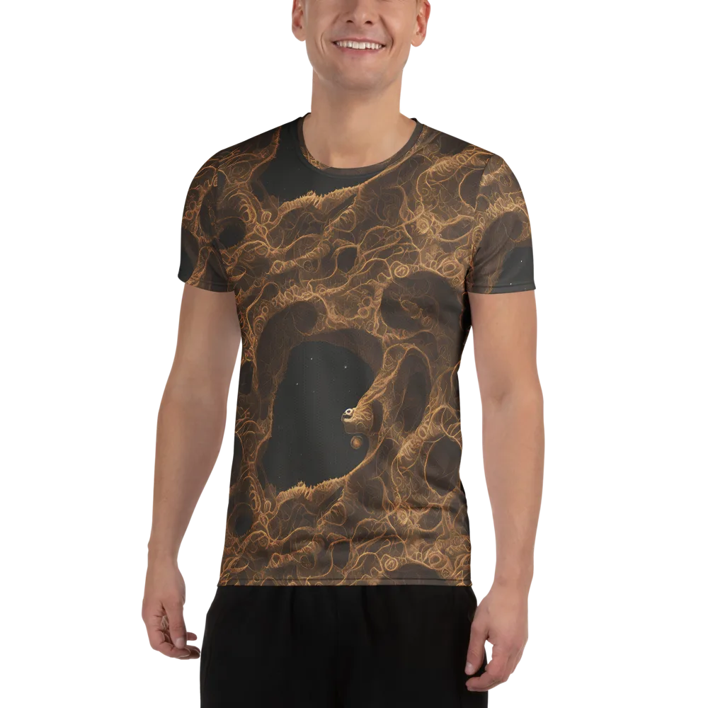 Kunkle's Knot on Men's Athletic T-Shirt — Front
