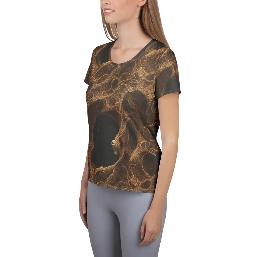 Kunkle's Knot on Women's Athletic T-Shirt — Left