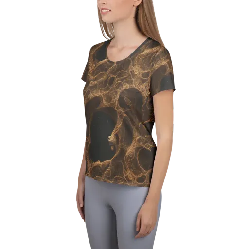 Kunkle's Knot on a Women's Athletic T-Shirt