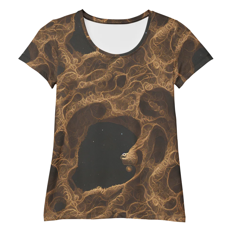 Kunkle's Knot on Women's Athletic T-Shirt — Front
