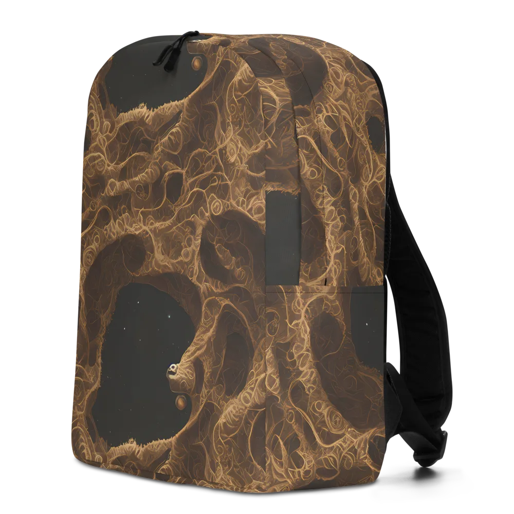 Kunkle's Knot on Minimalist Backpack — Left