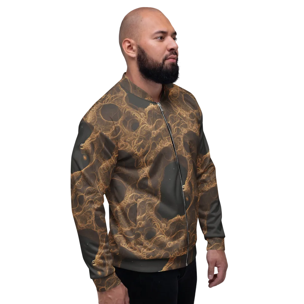 Kunkle's Knot on Bomber Jacket — Right