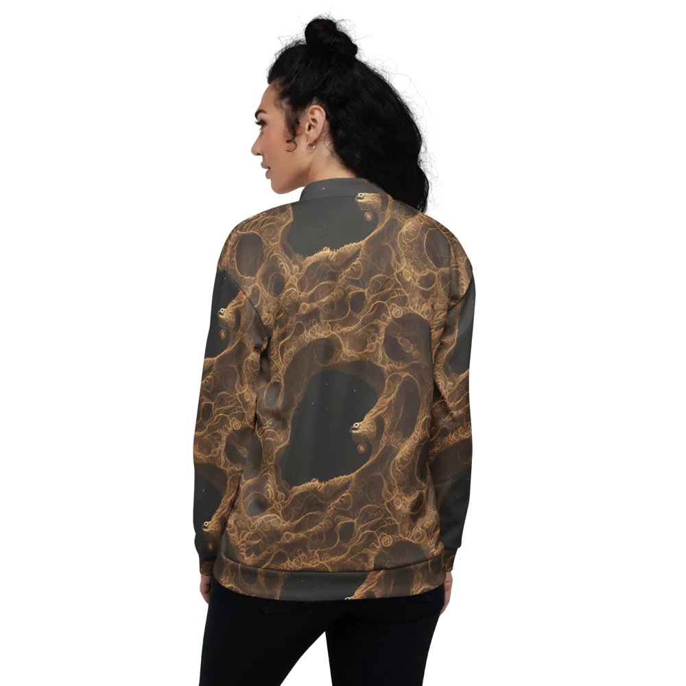 Kunkle's Knot on Bomber Jacket — Back