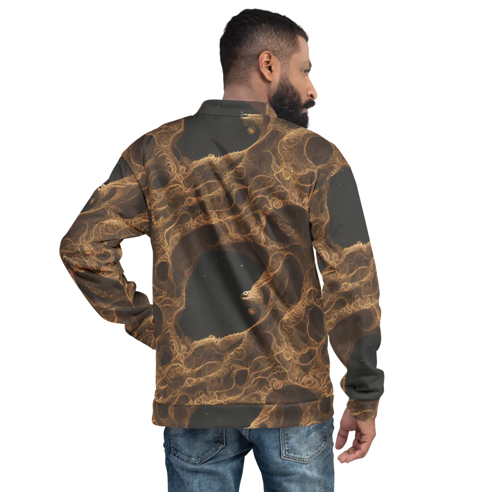 Kunkle's Knot on Bomber Jacket — Back