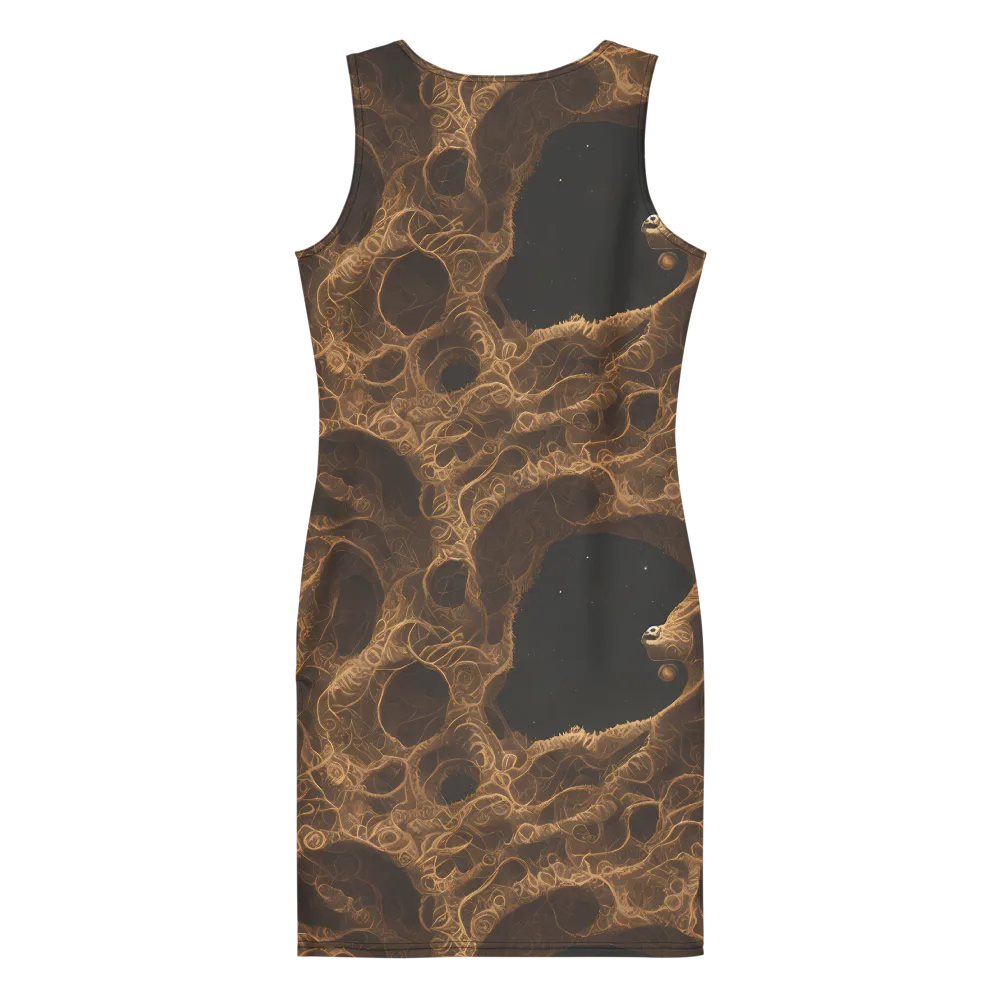 Kunkle's Knot on Bodycon Dress — Back