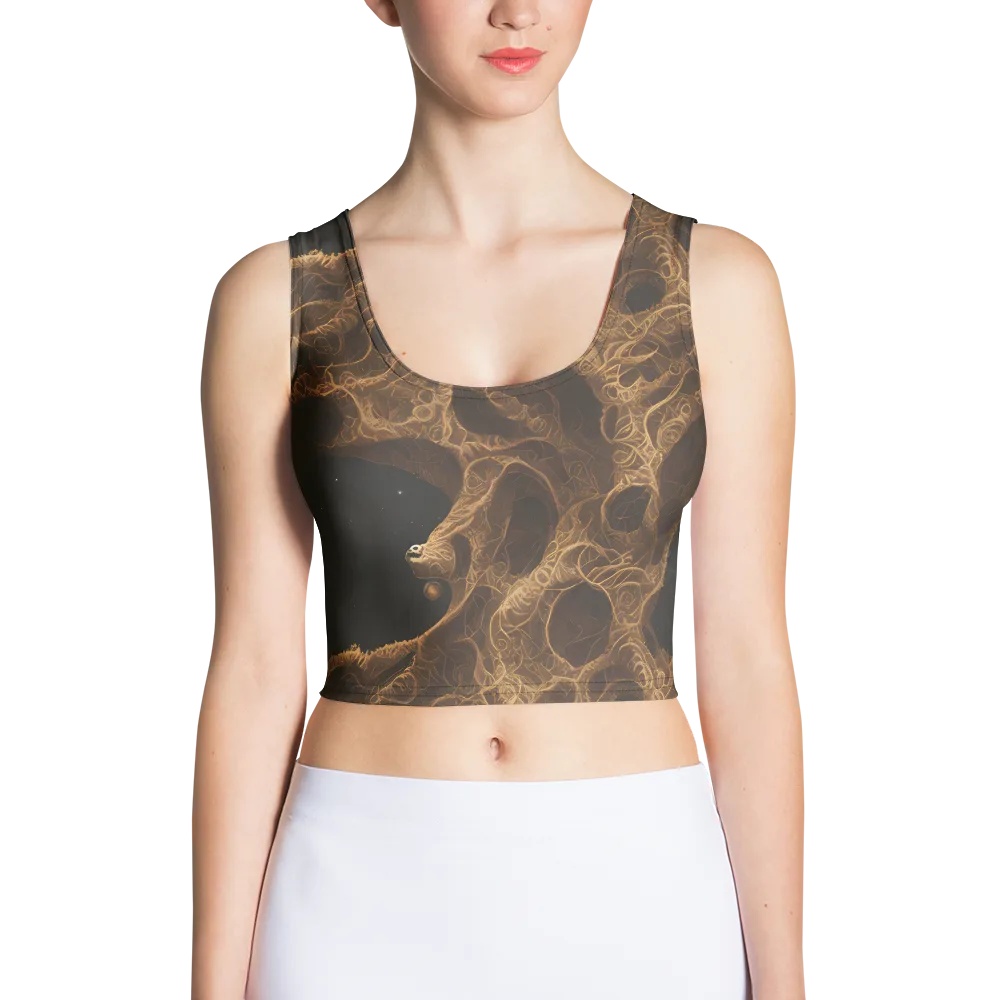 Kunkle's Knot on Crop Top — Front