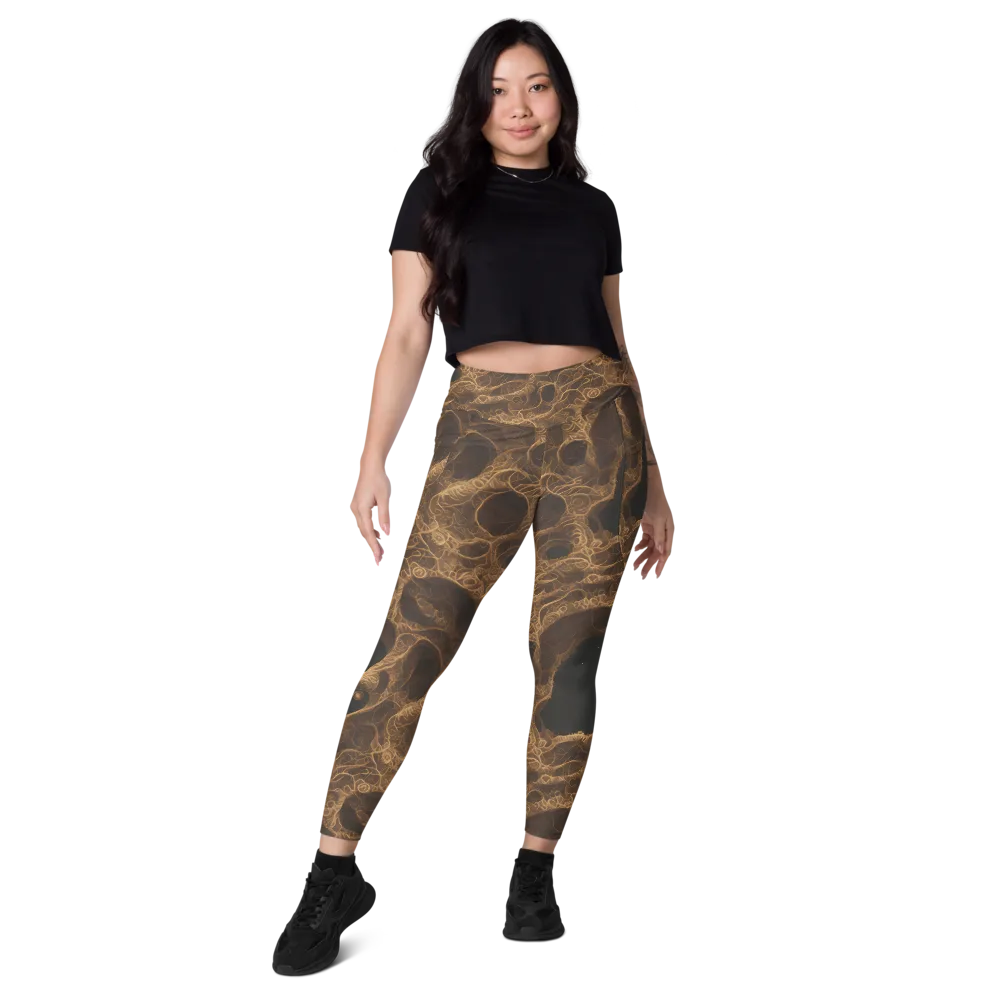 Kunkle's Knot on Leggings with Pockets — Front