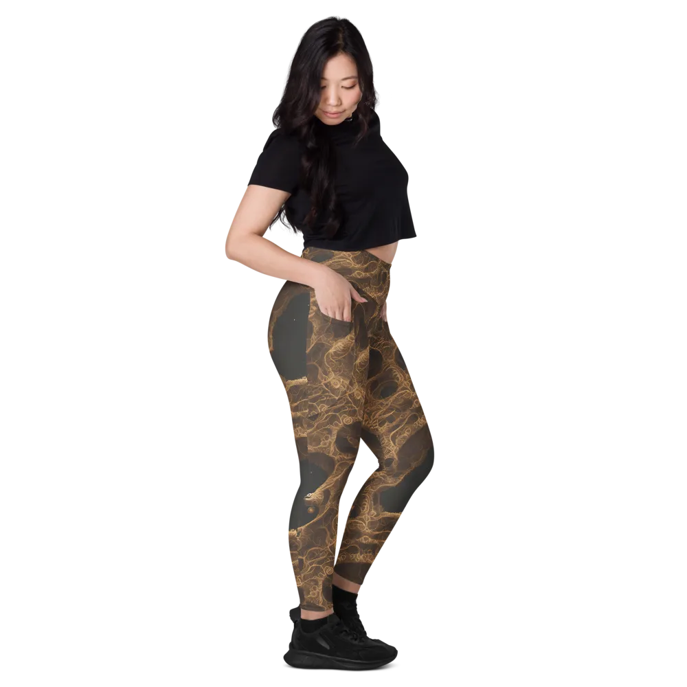 Kunkle's Knot on Leggings with Pockets — Right