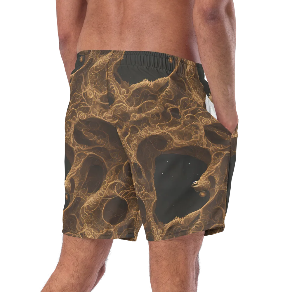 Kunkle's Knot on Swim Trunks — Right Back