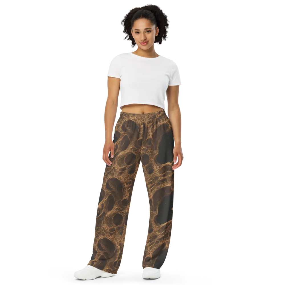Kunkle's Knot on Wide-Leg Pants — Front