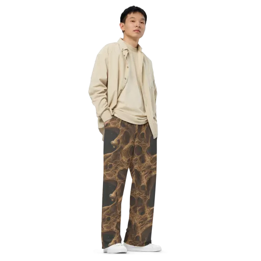 Kunkle's Knot on a Wide-Leg Pants
