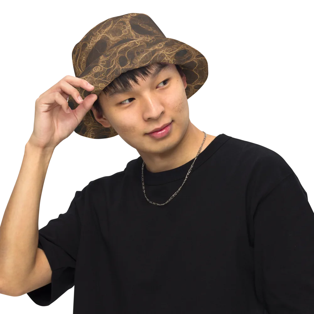 Kunkle's Knot on Reversible Bucket Hat — Front Inside