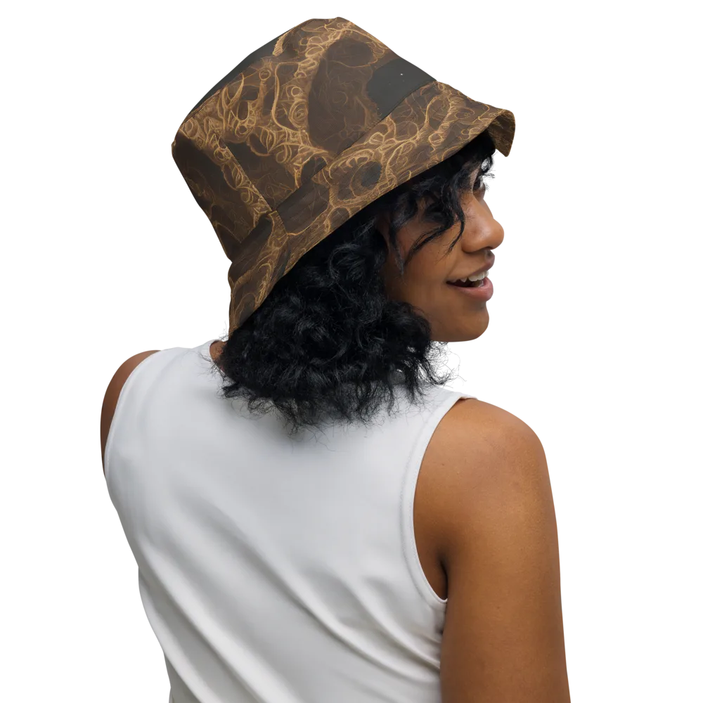 Kunkle's Knot on Reversible Bucket Hat — Right Outside