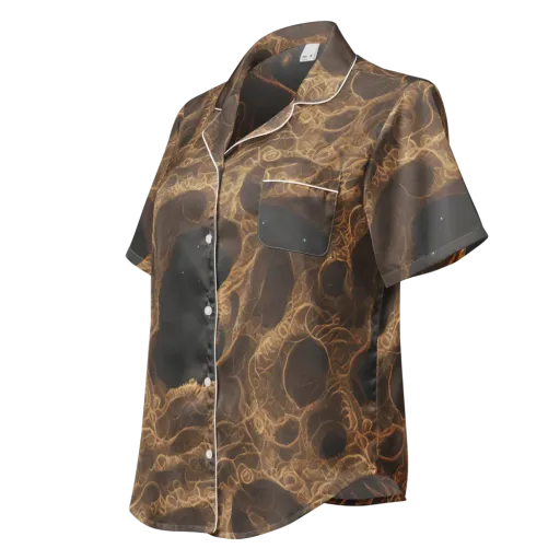 Kunkle's Knot on a Women's Short Sleeve Pajama Top