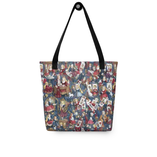 Royal Tea Party on a Tote Bag