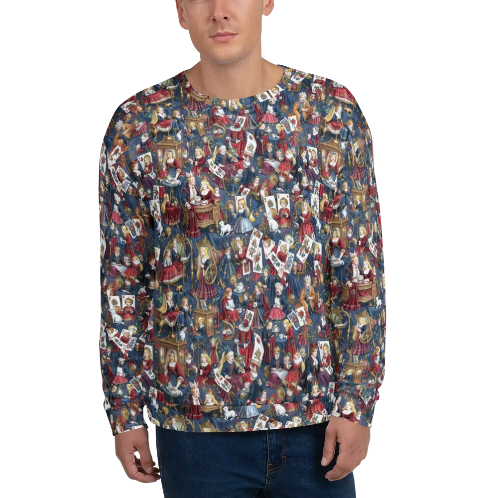 Royal Tea Party on Sweatshirt — Front