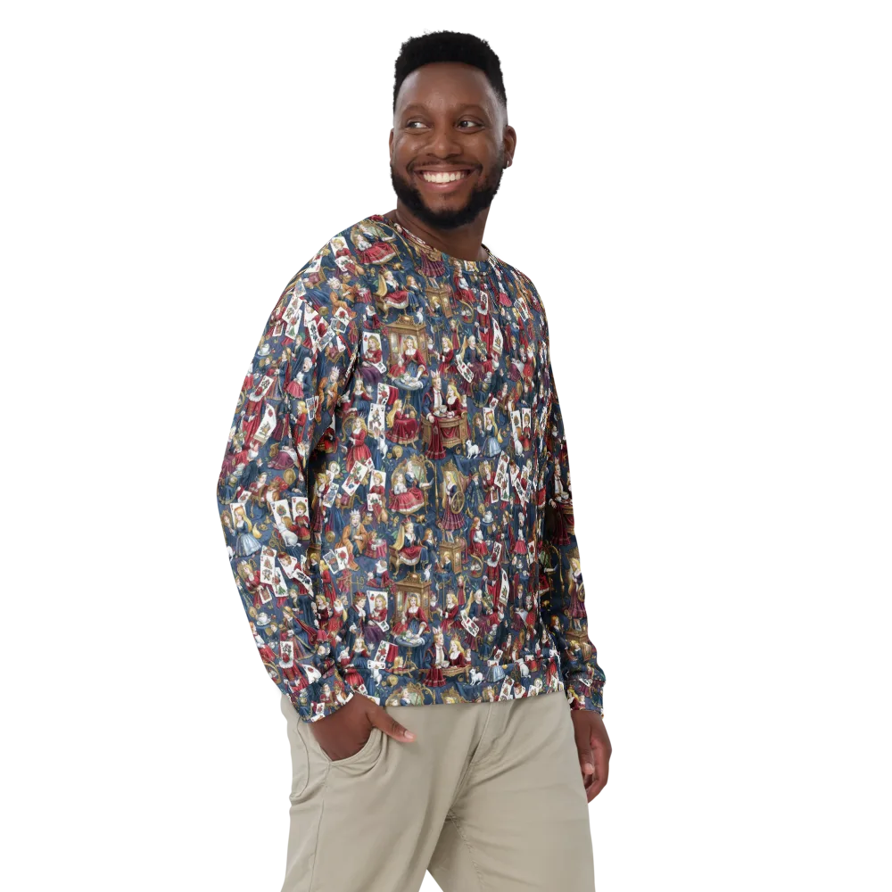 Royal Tea Party on Sweatshirt — Front