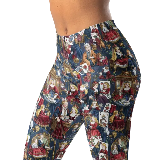 Royal Tea Party on a Leggings